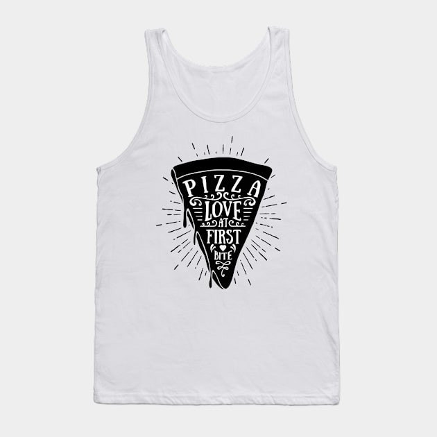 Pizza Love Tank Top by wolulas